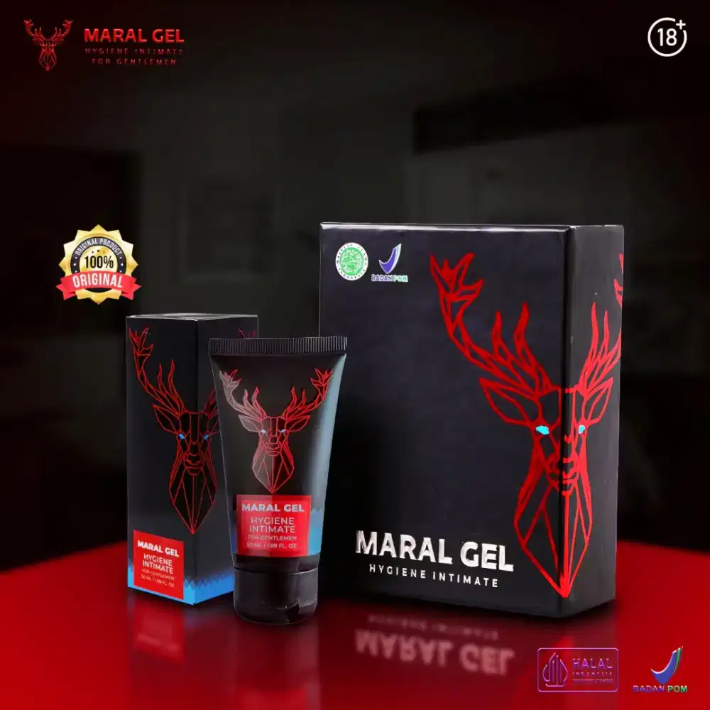 MARAL GEL ORIGINAL PERAWATAN KHUSUS UNTUK PRIA Exclusive Box