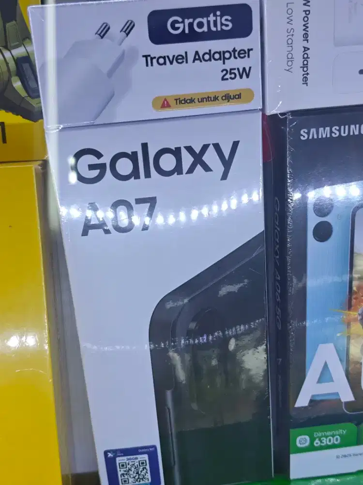 Samsung galaxy A07 ram 8gb 256gb dan4/64 garansi resmi