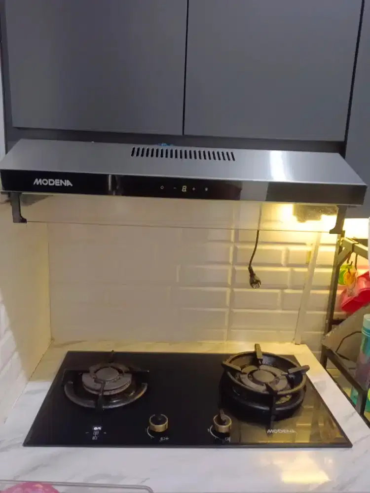 Modena kompor,penyedot asap dan dispenser