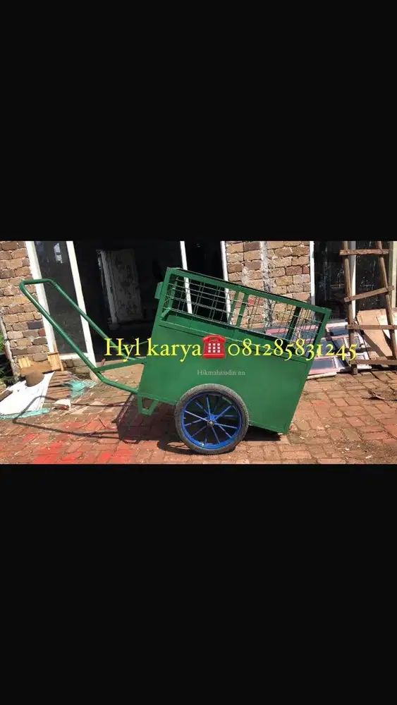 Gerobak sampah ready