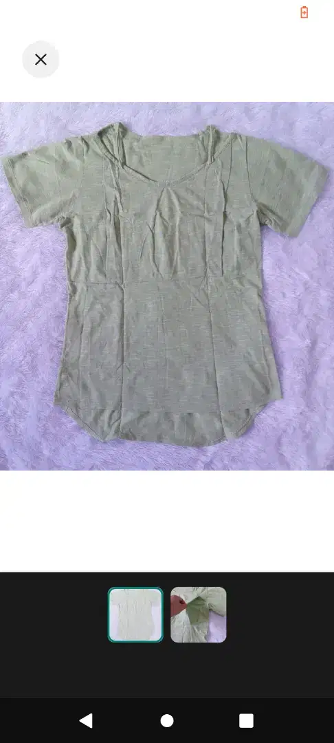 Baju menyusui modis