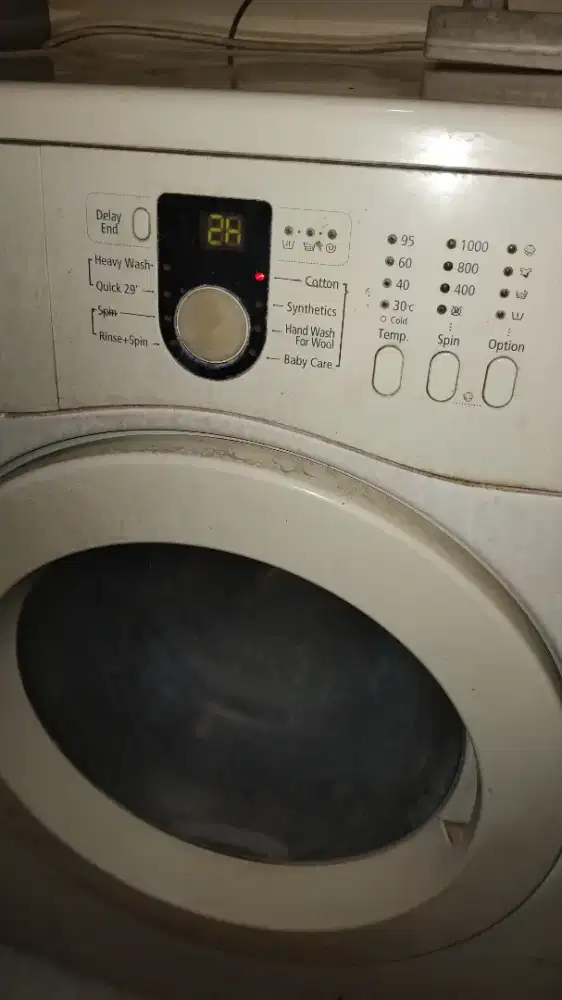 Mesin cuci front loading samsung