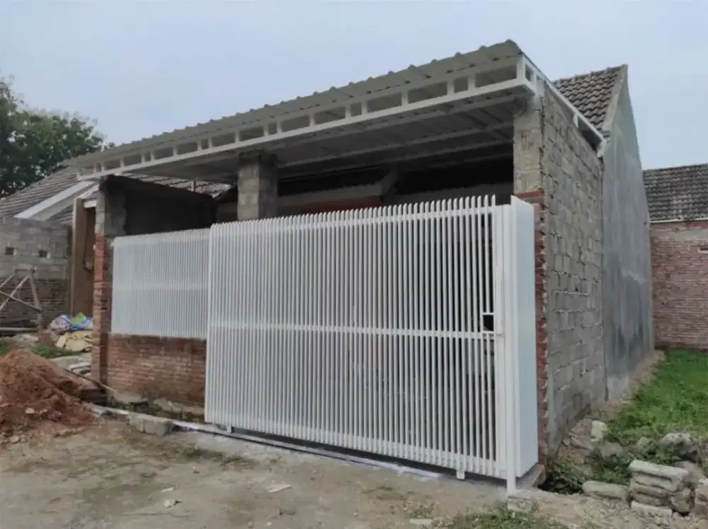 Bengkel las Lampung tralis kanopi pintu pagar gerbang tangga