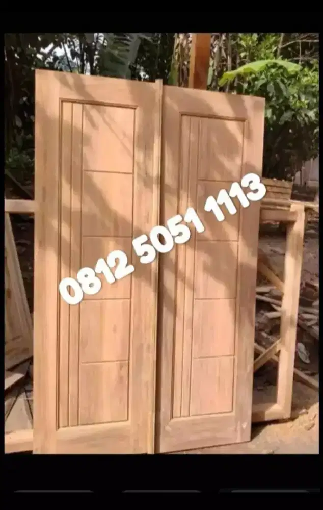 PINTU KUSEN JENDELA KAYU JATI PILIHAN