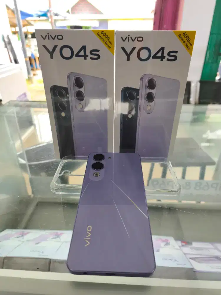 VIVO Y04S 4+4/64 dan 4+4/128  BATRAI 6000Mah