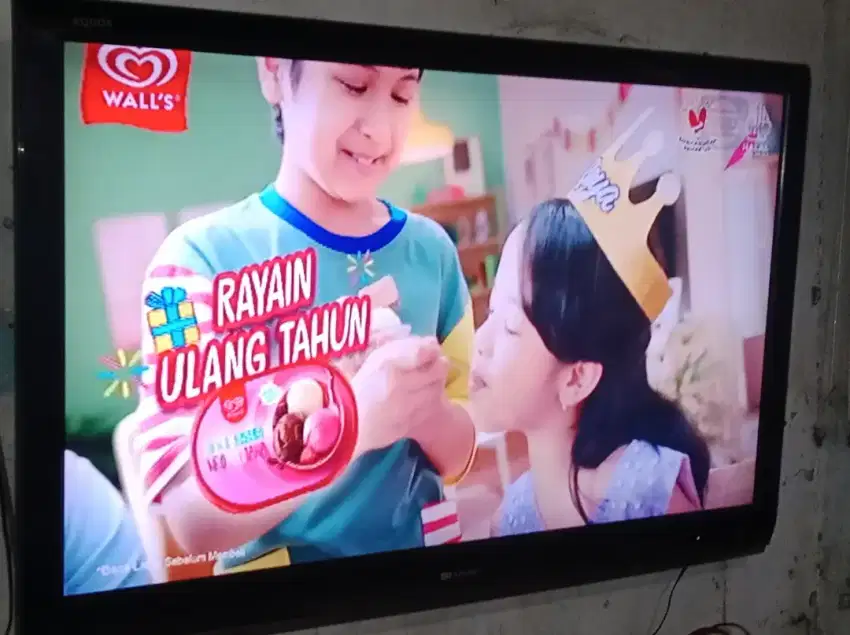 DIJUAL TV LCD SHARP 46 IN ANALOG NORMAL LOK LENTENG AGUNG JAK-SEL