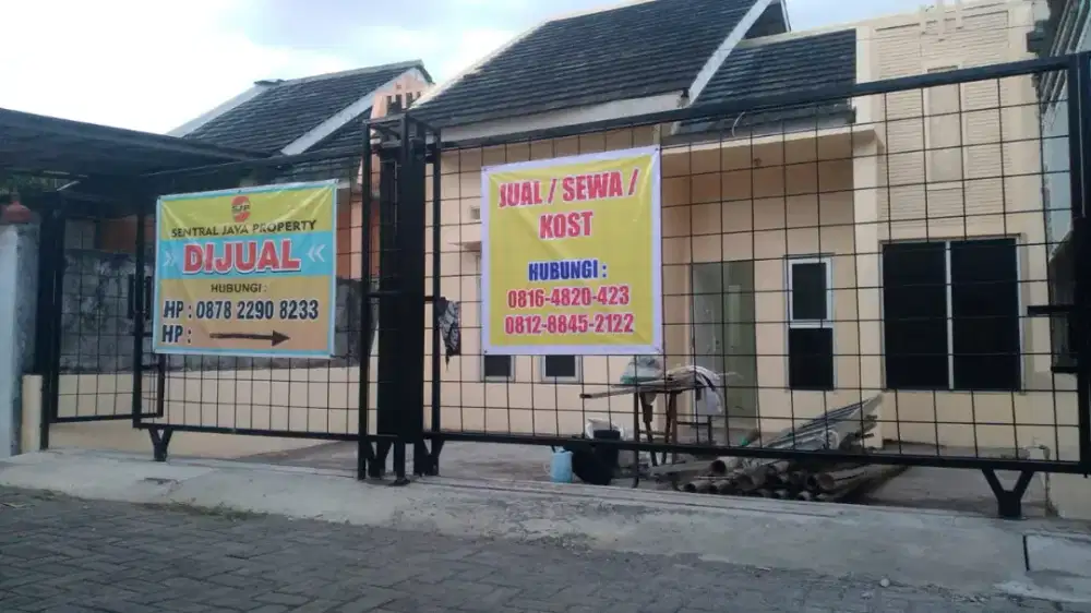 Jual /sewa/kost /usaha,rumah 7x25m tlogobiru 5a Semarang SHM murah