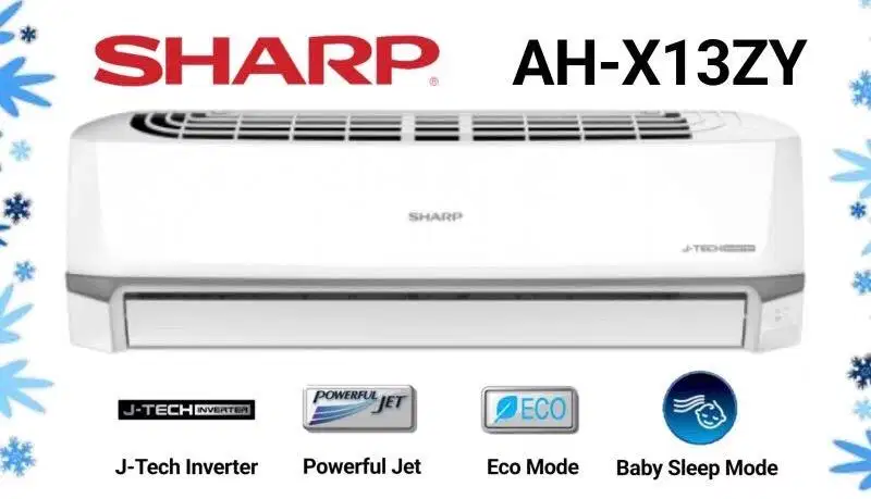 AC SHARP AH X13ZY 1.5PK INVERTER R32