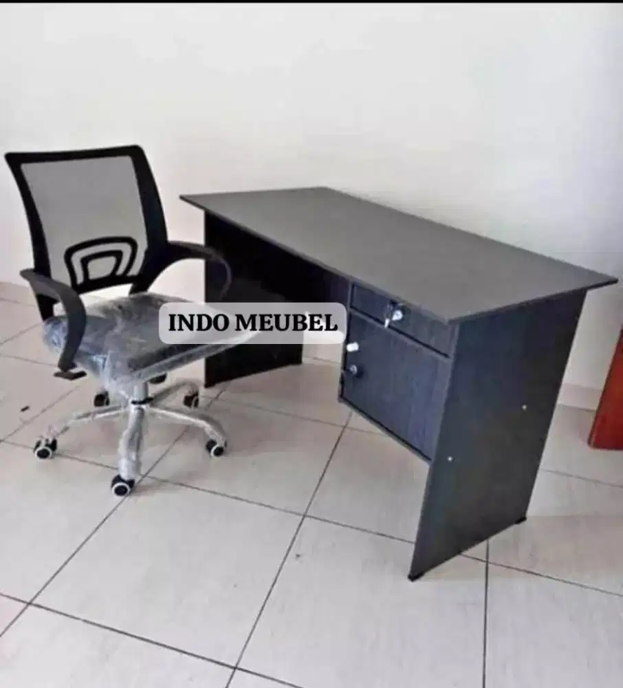 SET MEJA KANTOR + KURSI KANTOR, SET MEJA KASIR, SET MEJA BELAJAR DLL
