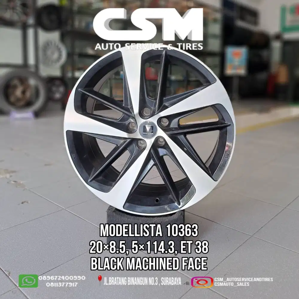 SALE!! Velg Modellista 10363 R20 for Palisade, CX5, Alphard, Zenix etc