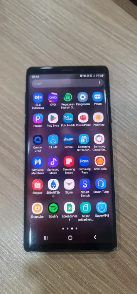 samsung note 9 8/512