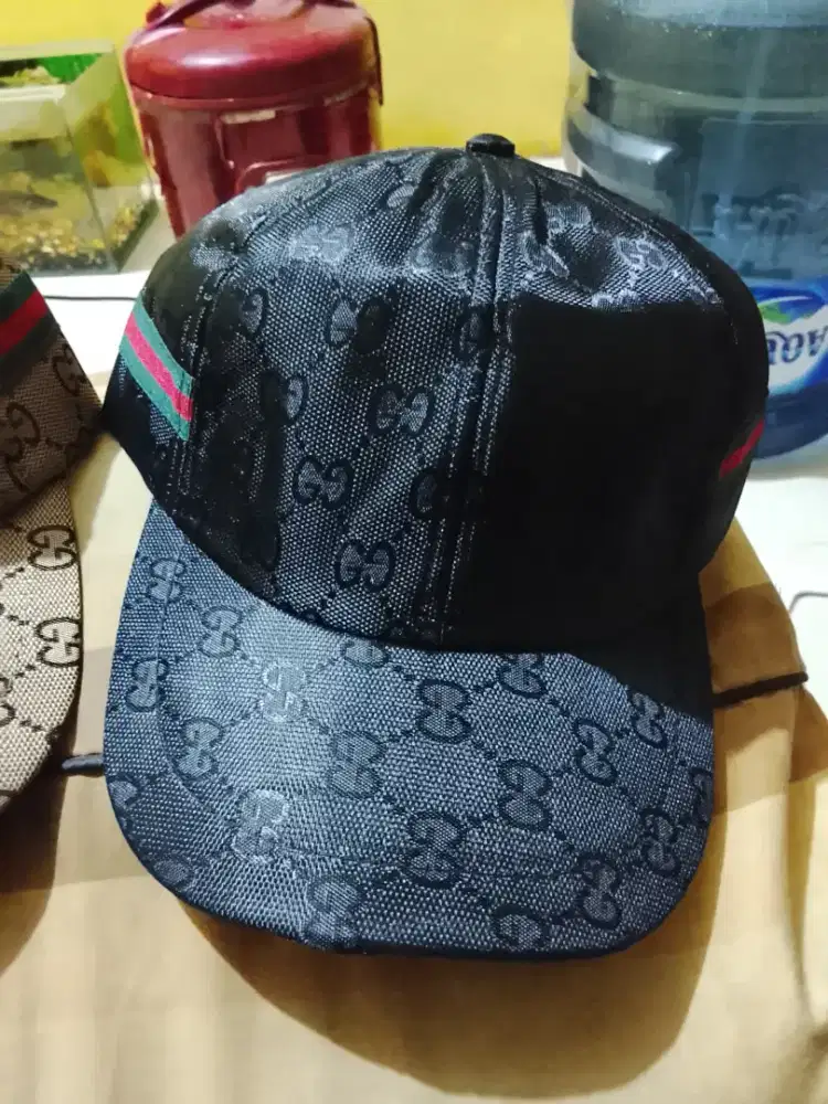 Topi Gucc* velcro set back