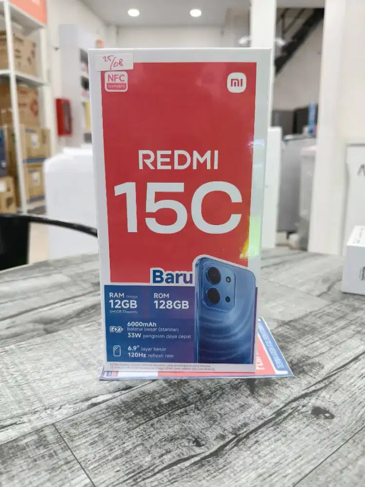 Xiaomi Redmi 15C 6GB/128GB Garansi Resmi TAM