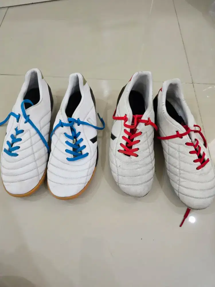 Paket sepatu bola murah kulit sapi 42 paket 2 Bonus sepatu anak