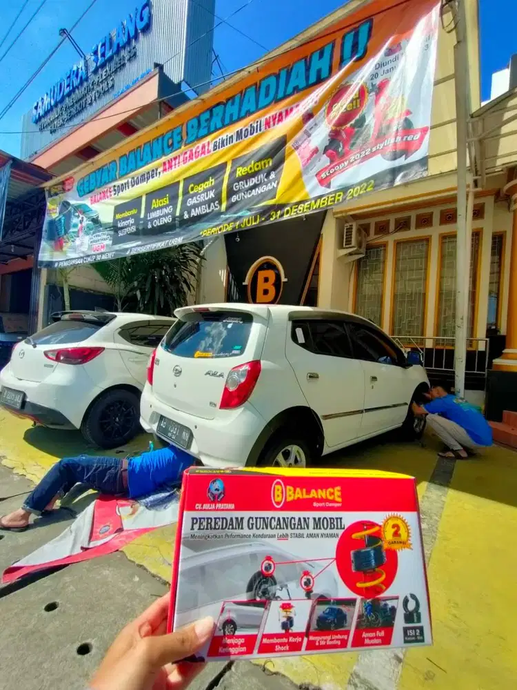 Mobil Bebas Jedug-Jedug! Coba BALANCE DAMPER Anti Getas ! LAMPUNG