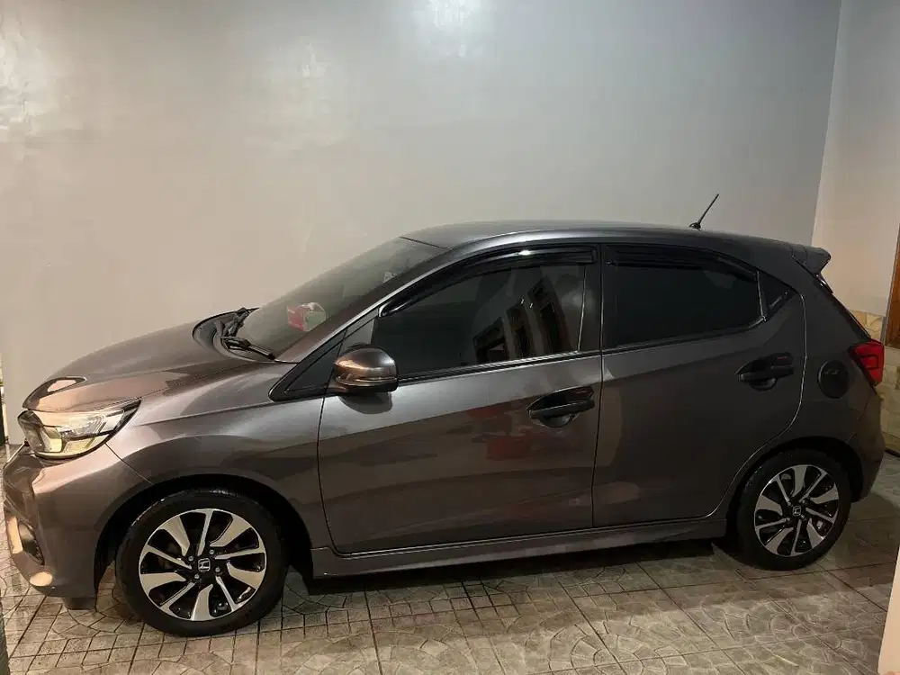 Honda Brio RS CVT 2019 Abu Tua – Km 53rb, Plat AD, Istimewa!