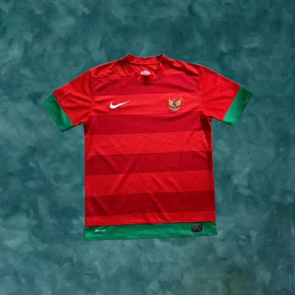 Jersey Timnas Indonesia Home 2012 Grade Ori Import Retro Vintage