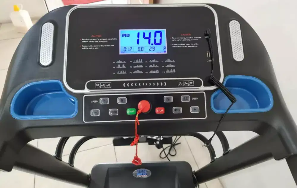 TREADMILL ELEKTRIK TF 619 biru