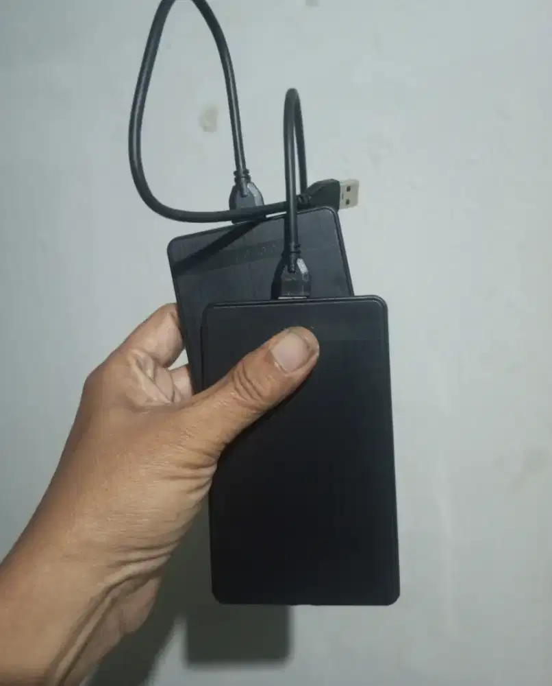 Hardisk eksternal 1 TB normal siap pakai bergaransi kesehatan 100%