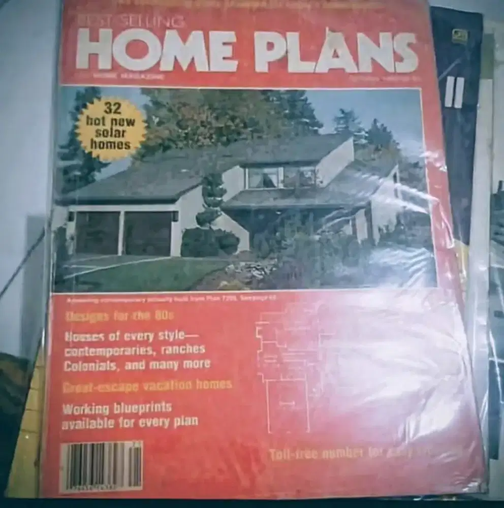 ​[VINTAGE] Majalah Desain Rumah Best Selling Home Plans (Spring 1982)
