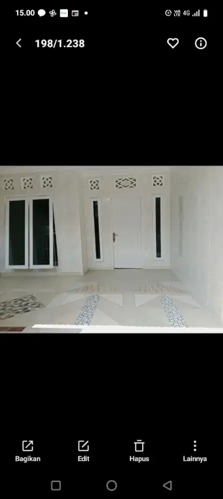 Rumah dikontrakan per tahun