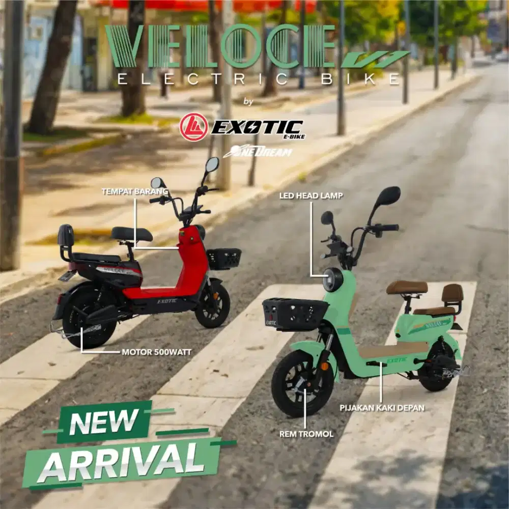 Sepeda Listrik Exotic Veloce V1