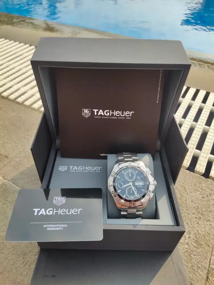 (Pasaran Harga $3.995)TH AQUARACER CHRONO CAF2010 - FullSet Preloved