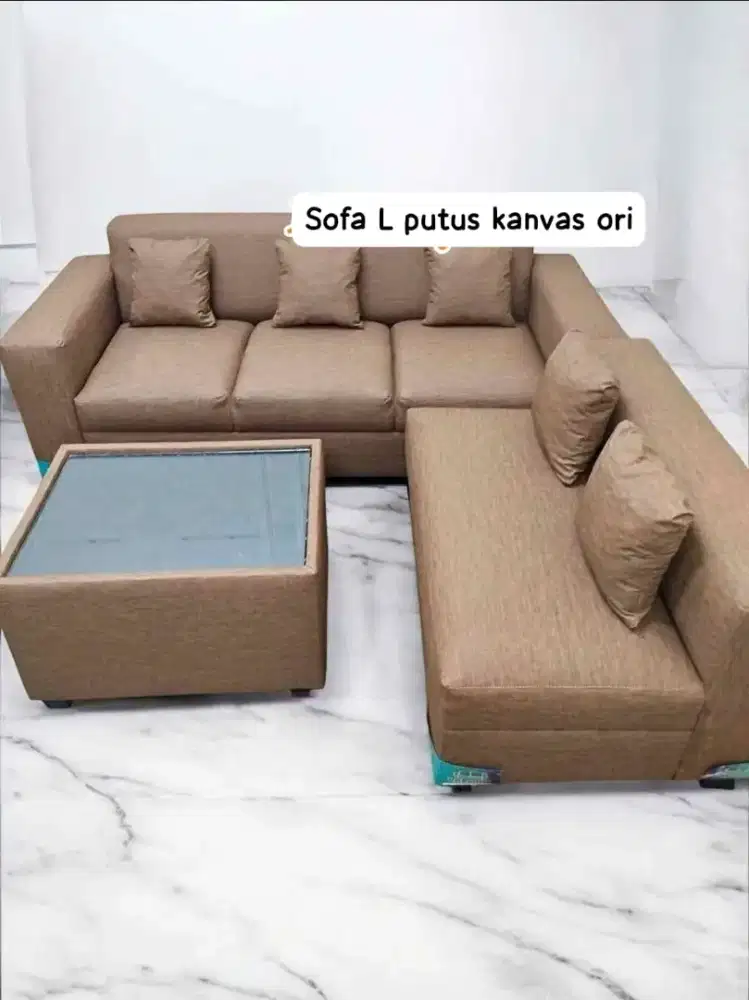 Sofa l minimalis murah