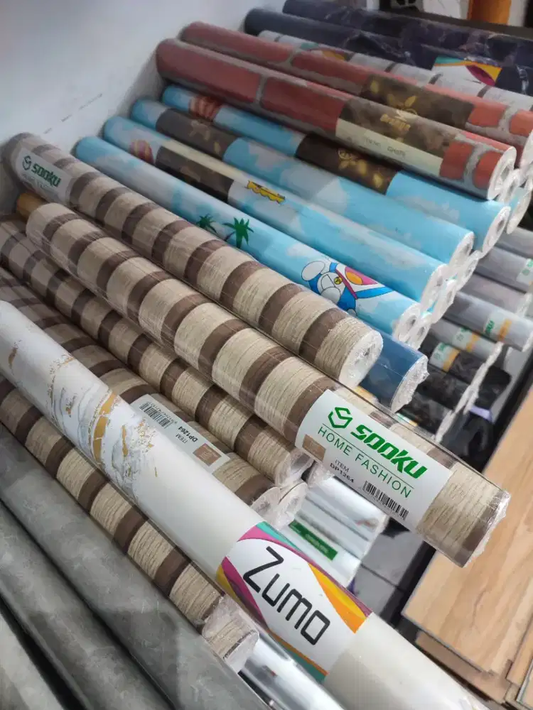 WALLPAPER, STIKER KACA, ROLL BLIND