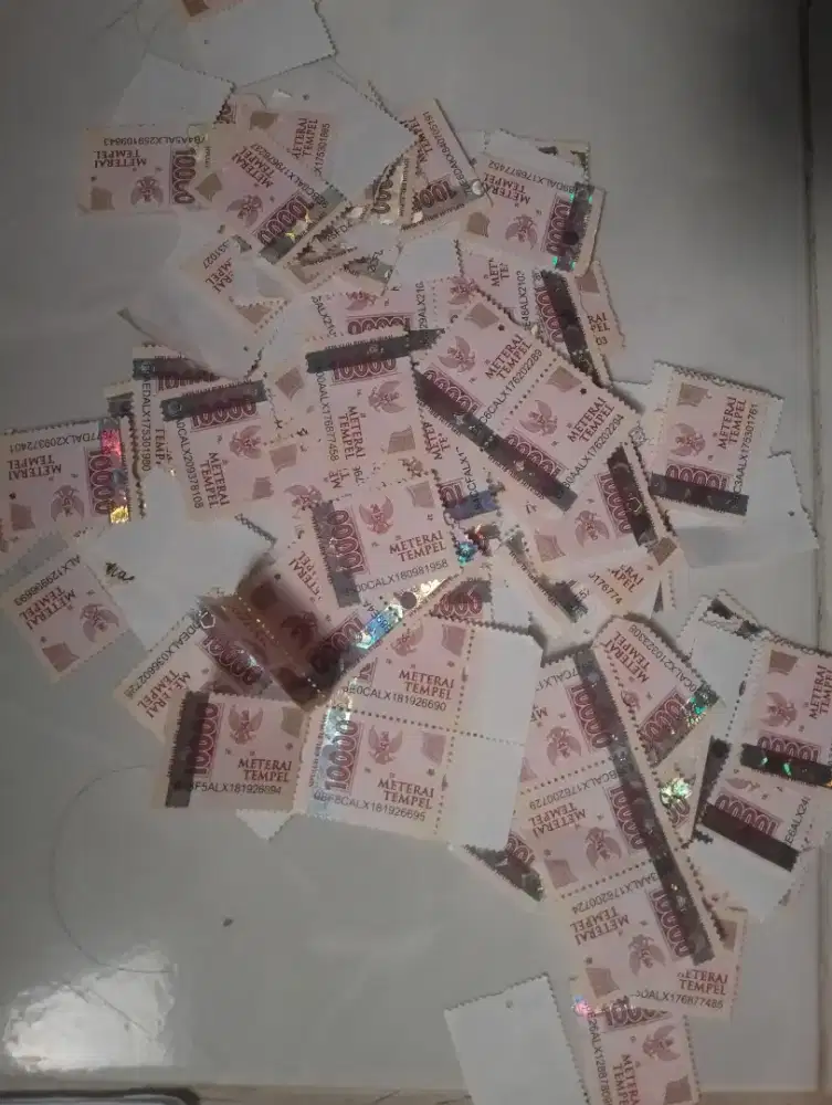 Materai 10.000 murah bae