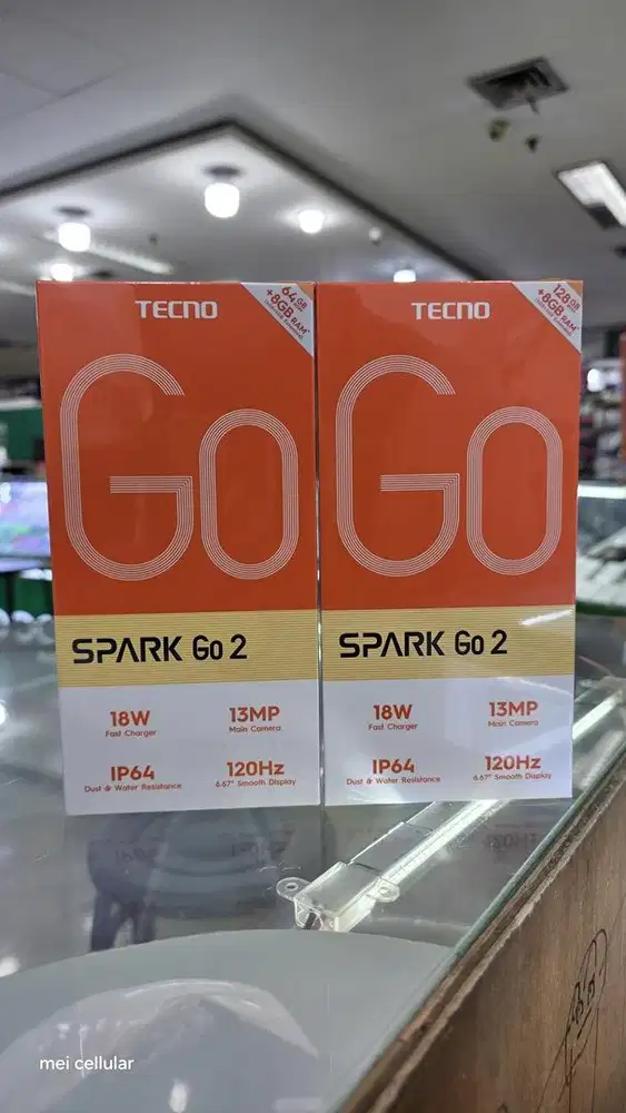 Tecno spark Go 2 ram 4gb+4gb/64gb dan 4gb+4gb/128gb baru segel bisa tt