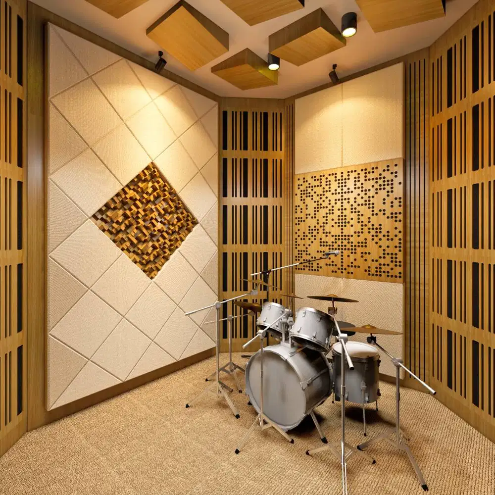 panel akustik peredam suara ruangan kualitas terbaik studio musik