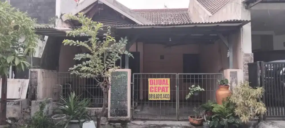 Dijual Rumah Wisma Gunung Anyar Belakang Tingkat Sdh Renovasi