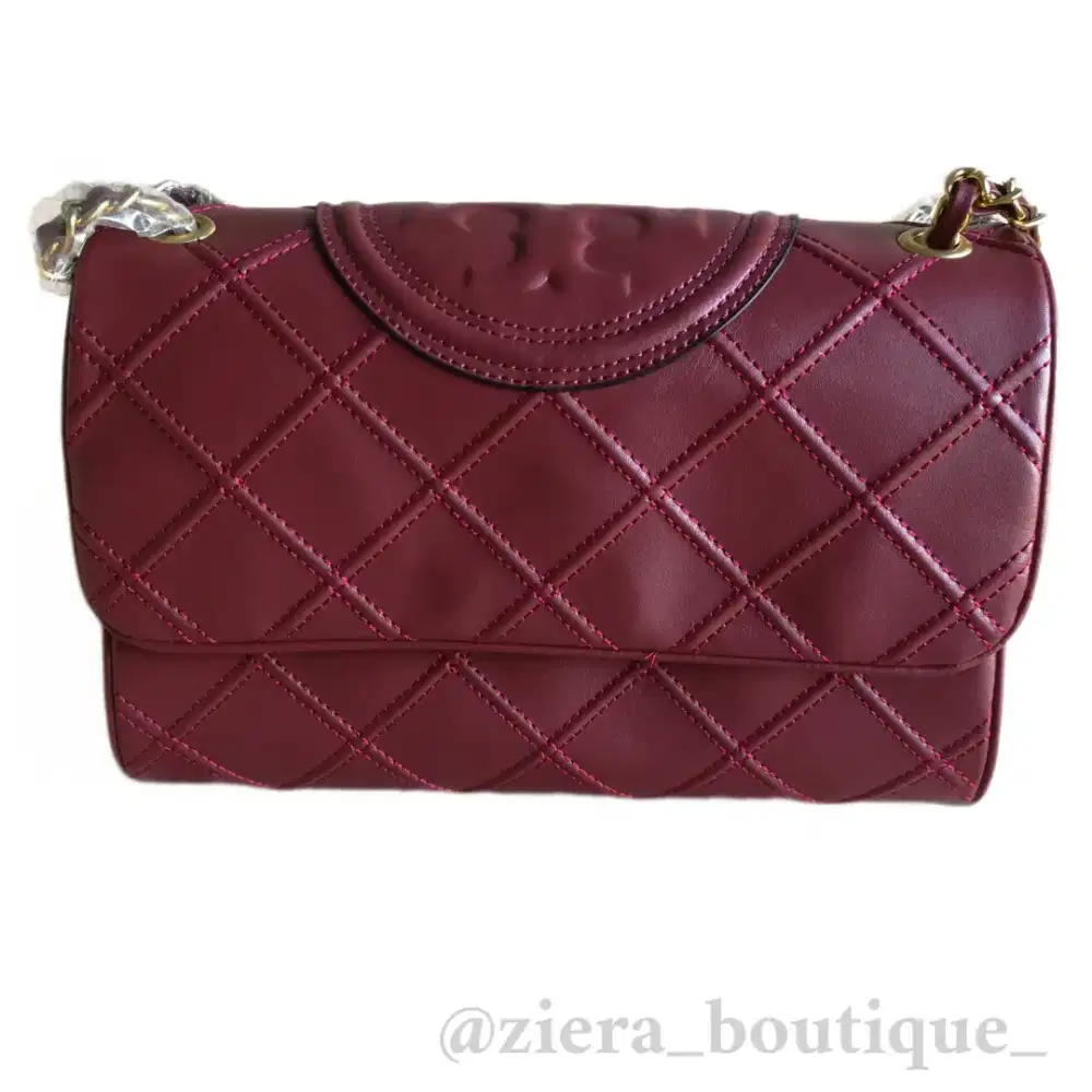 Tas Authentic Original Tory Burch Soft Fleming, baru, mewah, elegant