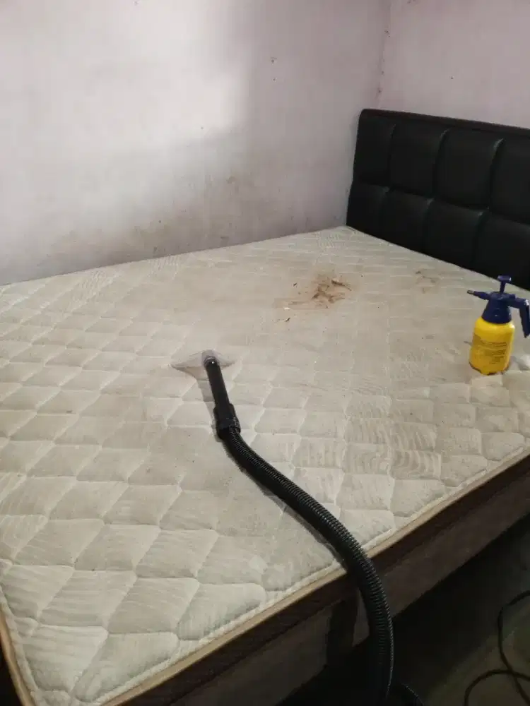 Jasa cuci kasur springbed sofa karpet jok mobil dll
