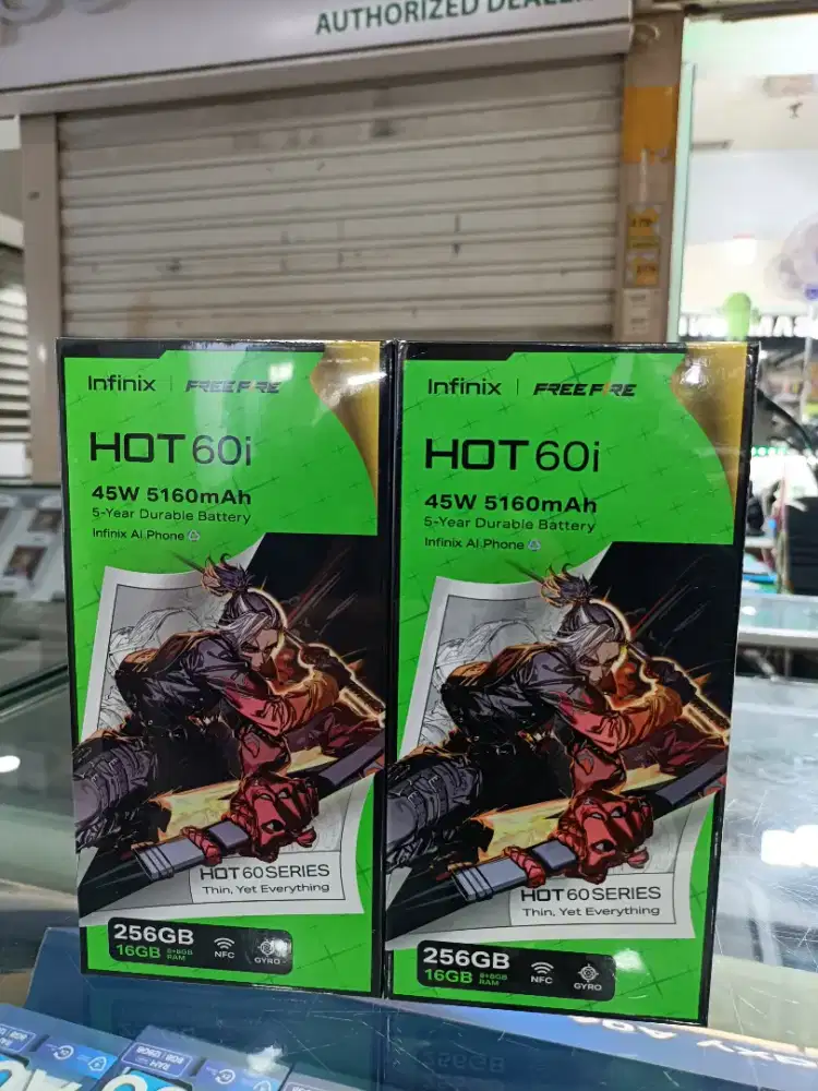Infinix hot 60i ram 8/256 baru
