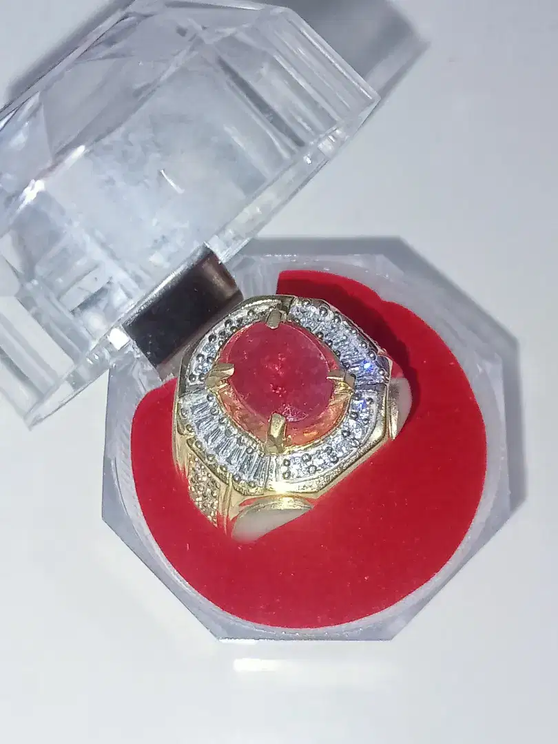 Batu Ruby + memo 3,78 crat