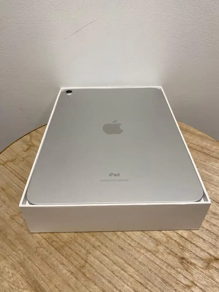 Second iPad 10 64GB Silver Wifi Only Fullset
