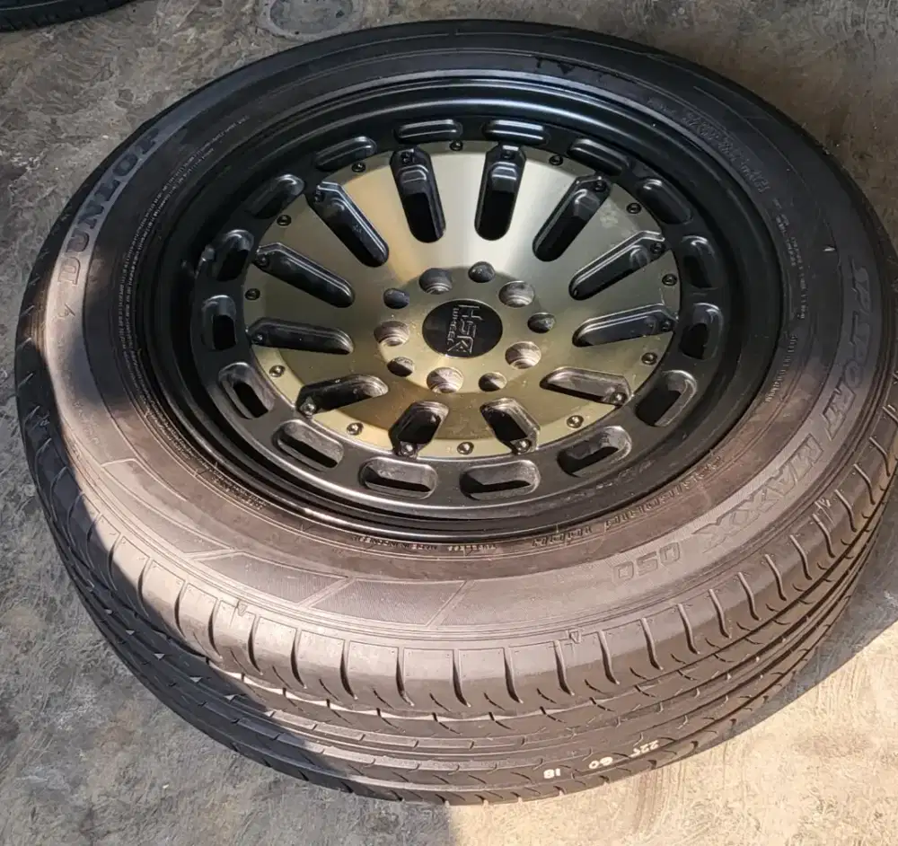 Velg ban HSR R18 ban 225/60 5/127,3 & H5/127 CRV XtrailCaptiva GVitara