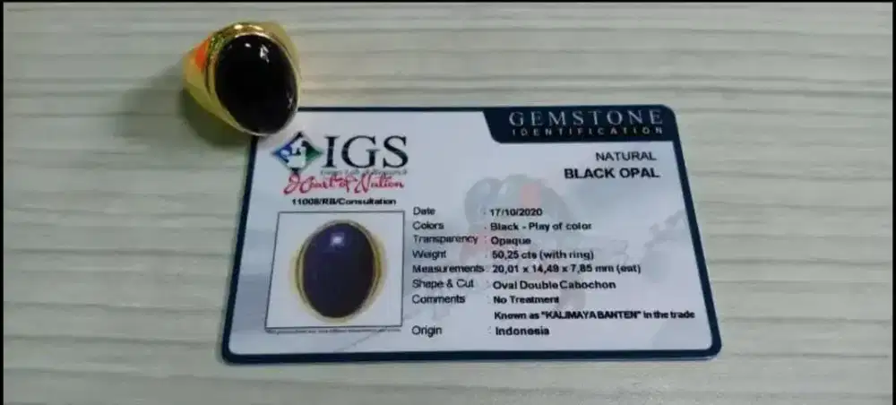 BlackOpal Solid Aspal Kalimaya Banten