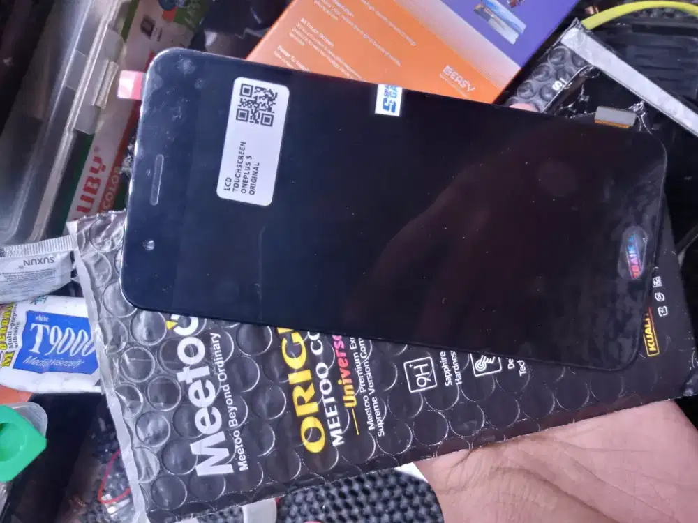 lcd one plus 5 masi baru
