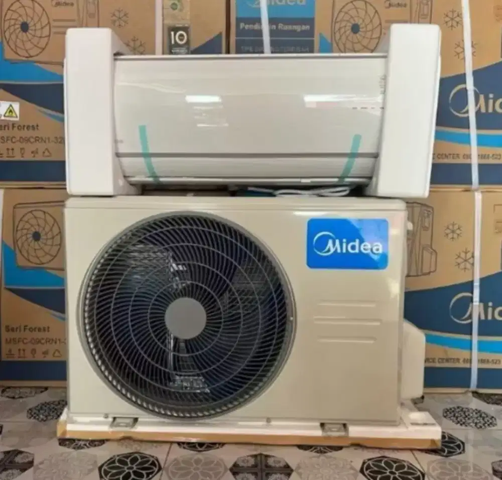 PROMO AC MIDEA LOWWATT 335 WATT GARANSI RESMI 10 TAHUN