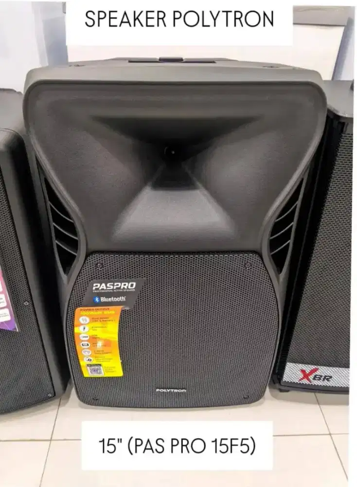 SPEAKER AKTIF 15 INCI POLYTRON PORTABEL PASPRO15F5 TERBARU MURAH