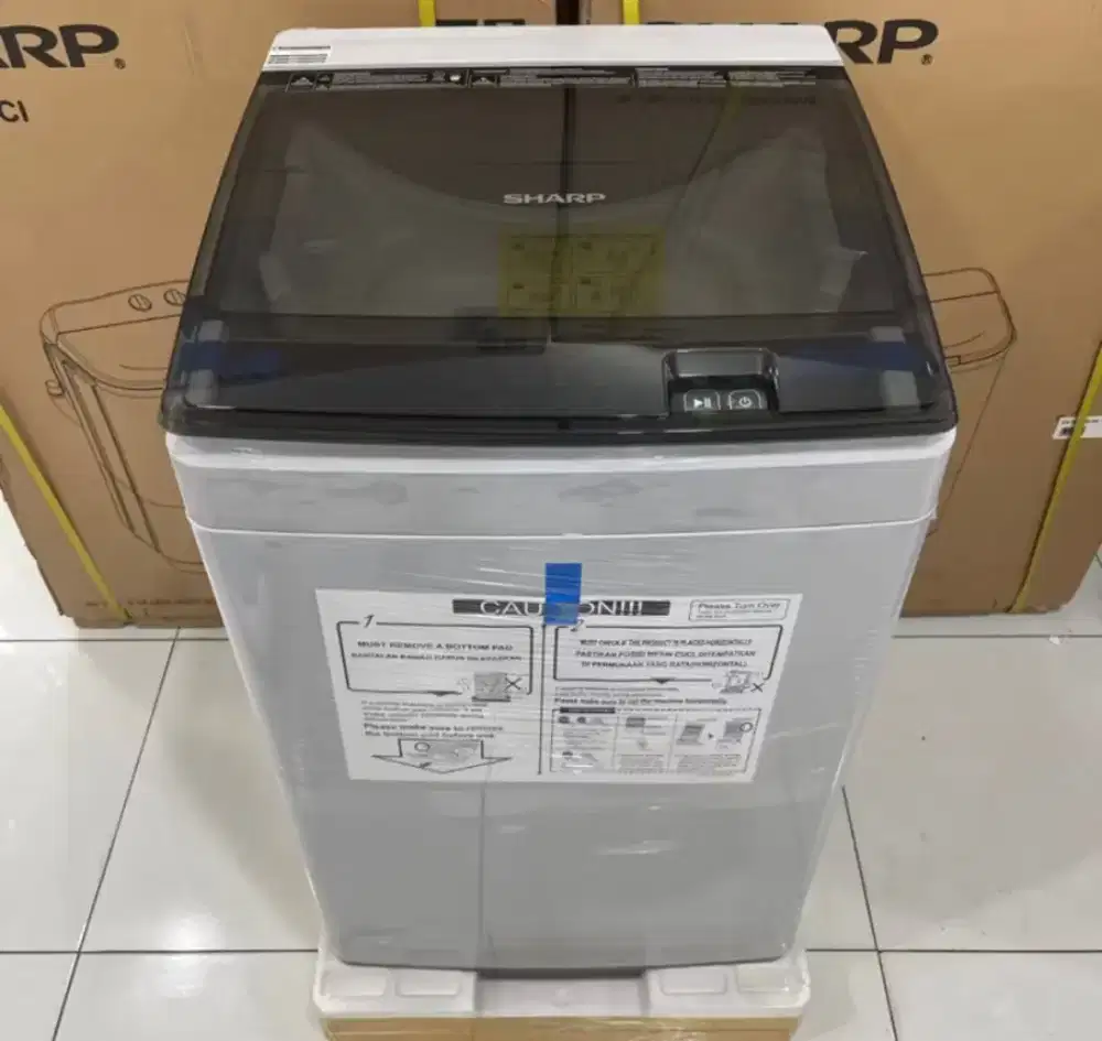 MURAH BANGET CUCI GUDANG SHARP MESIN CUCI 1 TABUNG 7KG ES-M7000PGG