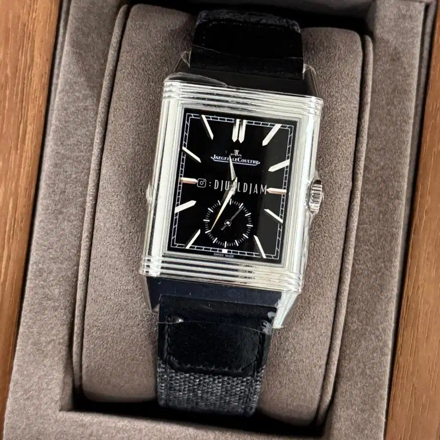 JAEGER-LECOULTRE JLC REVERSO DUOFACE BLACK Q398847J BNIB 2025