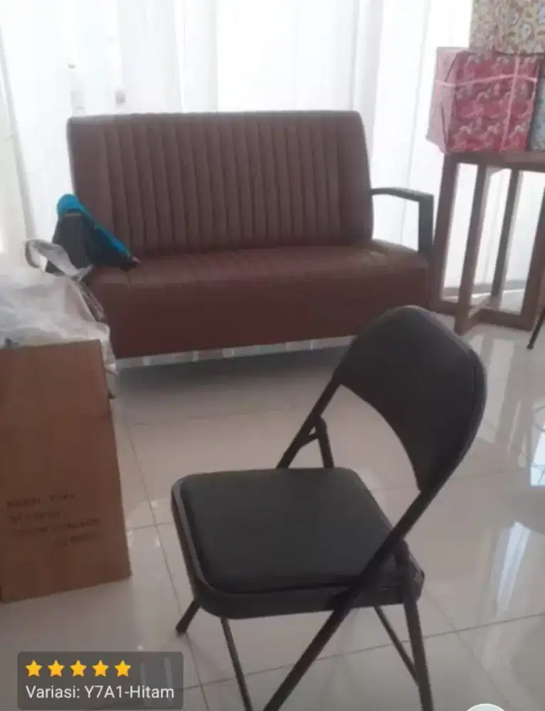 Kursi kantor lipat, kursi lipat serbaguna, kursi santai