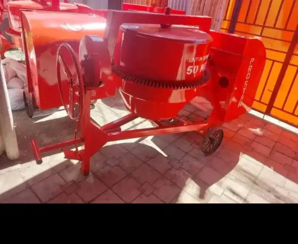 Molen cor 50kg komplit mesin