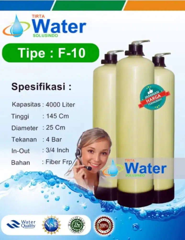 Filter air Nanotec murah berkualitas(bonus cuci toren)