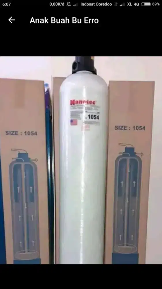 Filter air Nanotec murah(bonus cuci toren)
