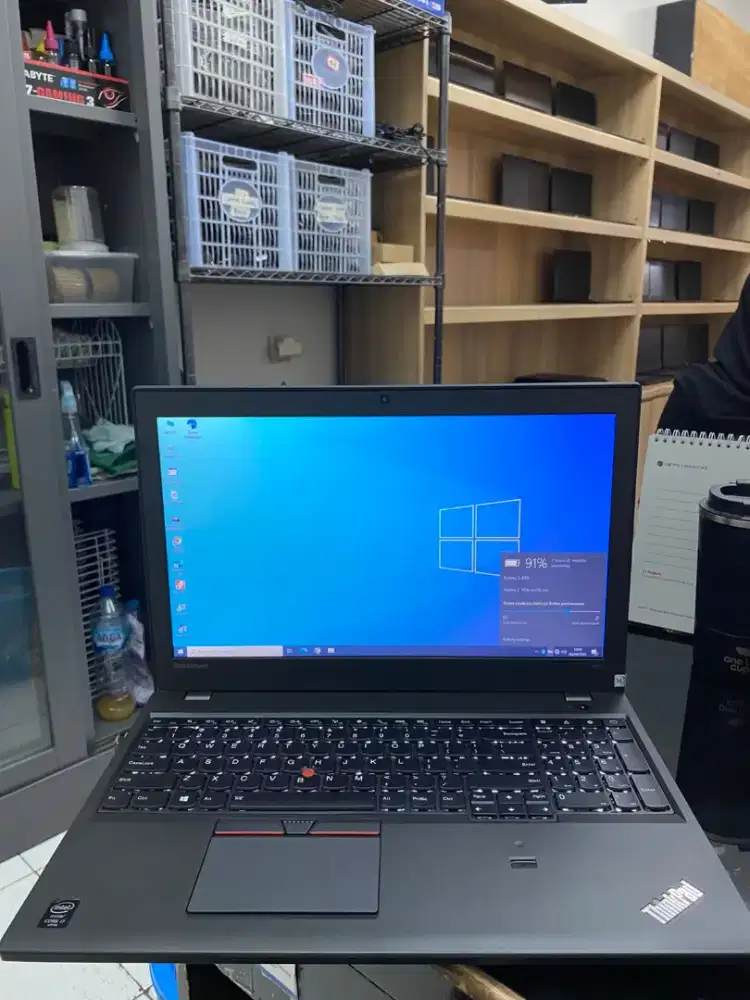 LAPTOP LENOVO THINKPAD T550 CORE 5 RAM 16 GB SSD 256 GB LAYAR 15 INCH